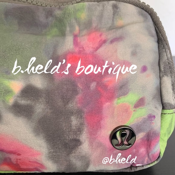 lululemon Everywhere Belt Bag in Hyper Dye Multi/Rover Pink Green (1L) New NWT - Picture 12 of 15